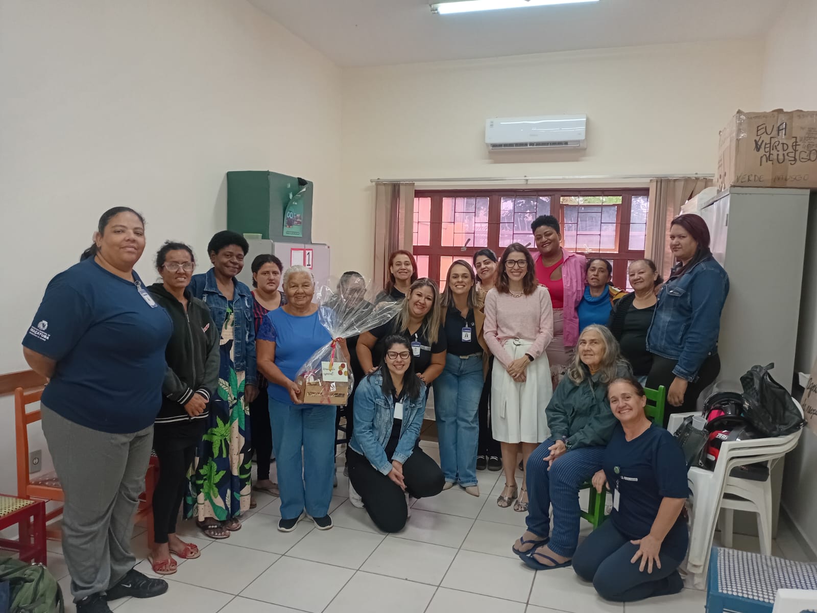 roda de conversa sobre violência contra mulher