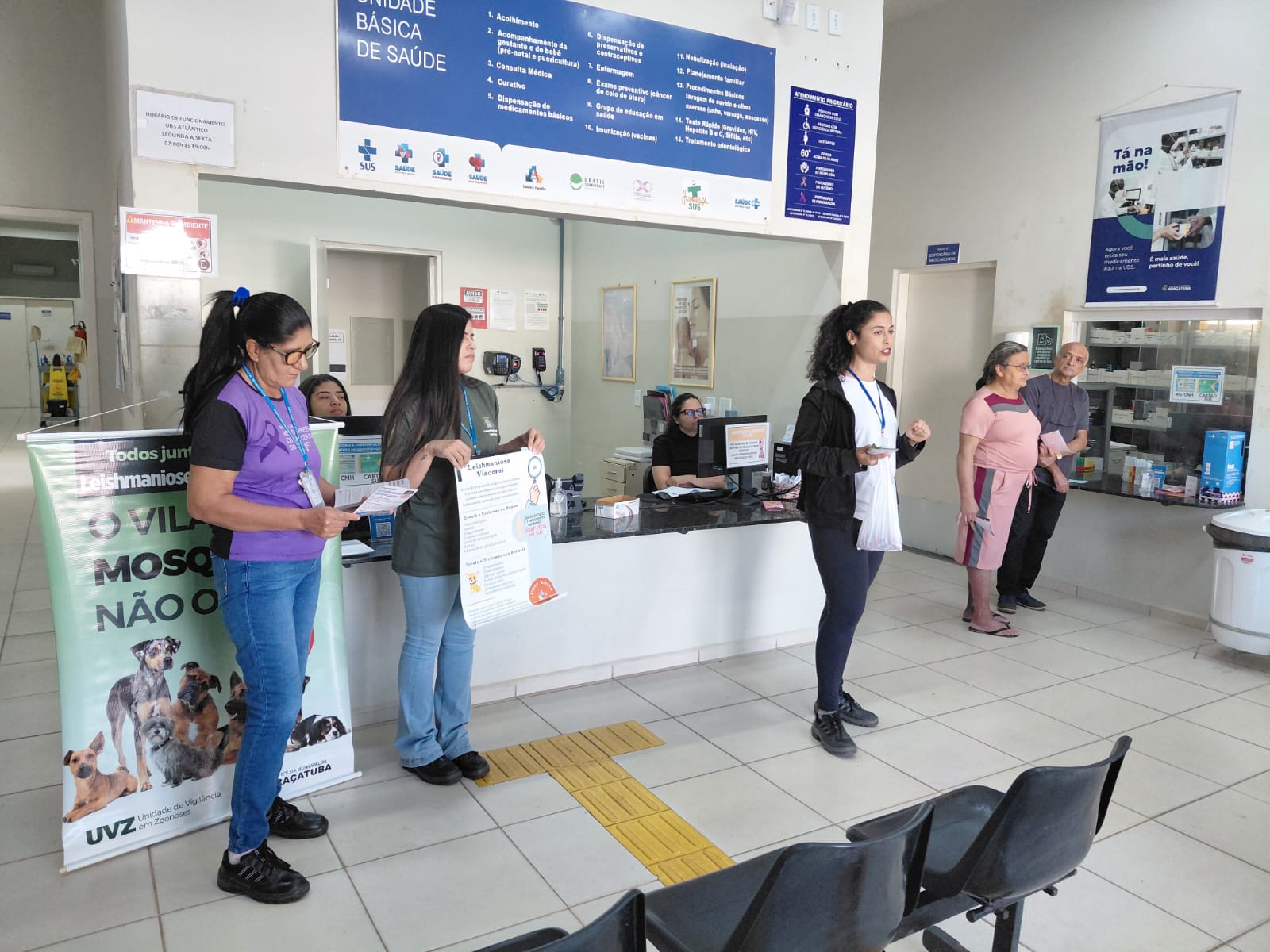 Ações contra a leishmaniose