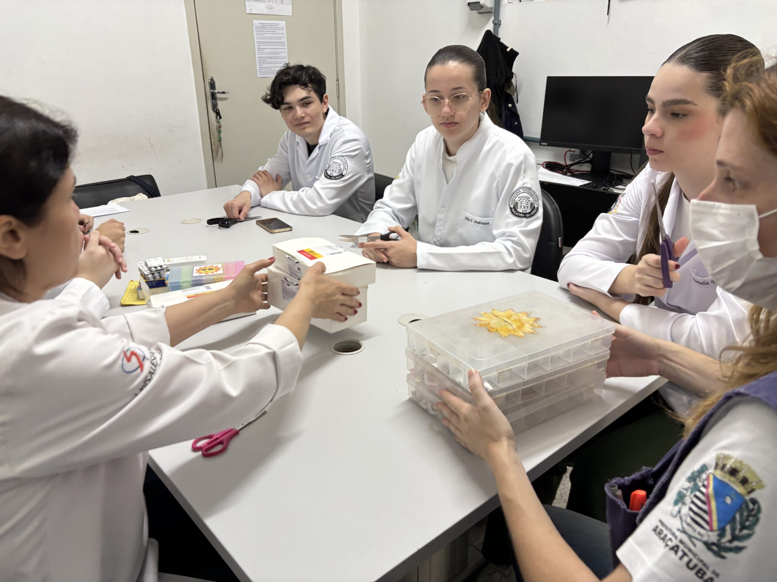 organização de medicamentos